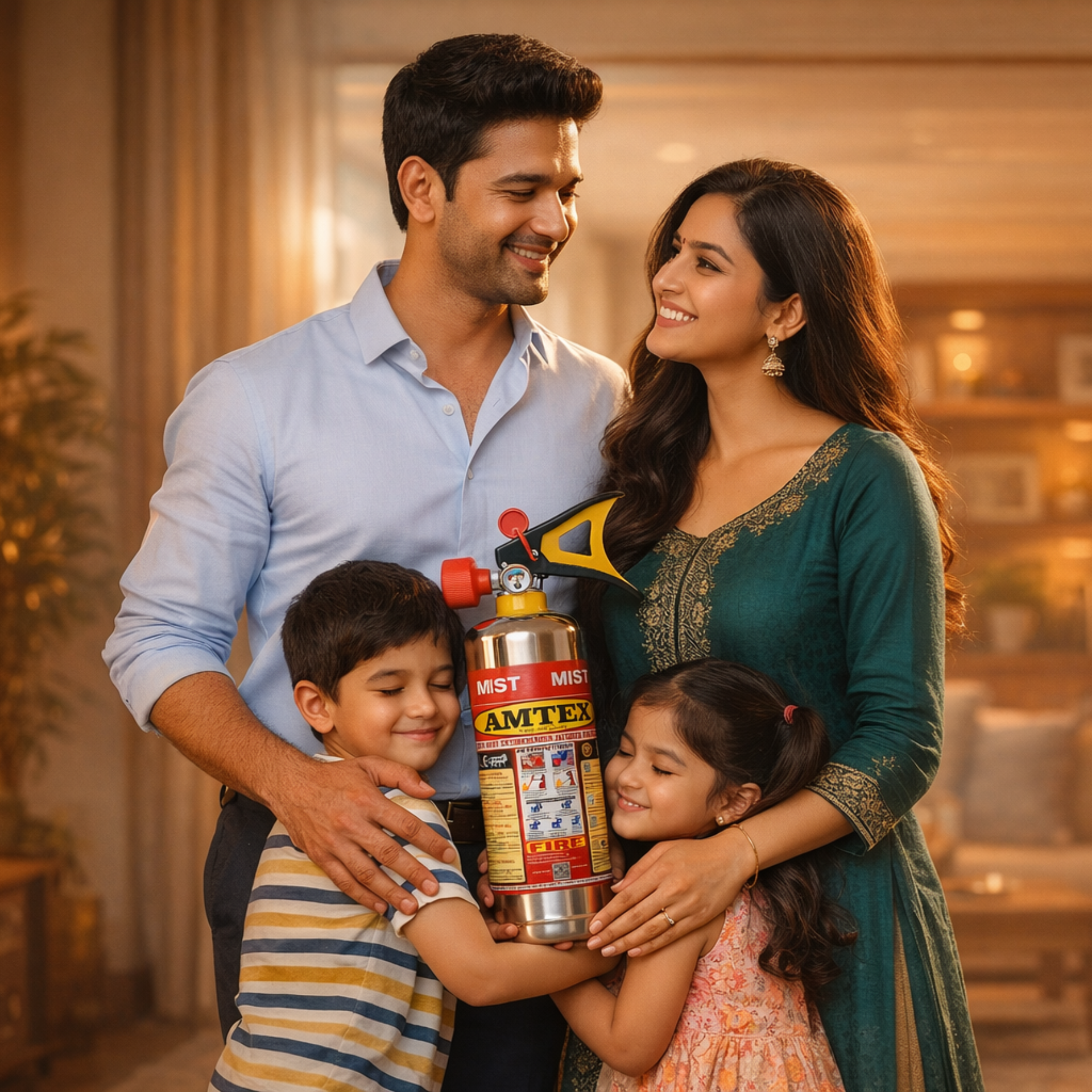 Amtex Mist Fire Extinguisher Slide 2