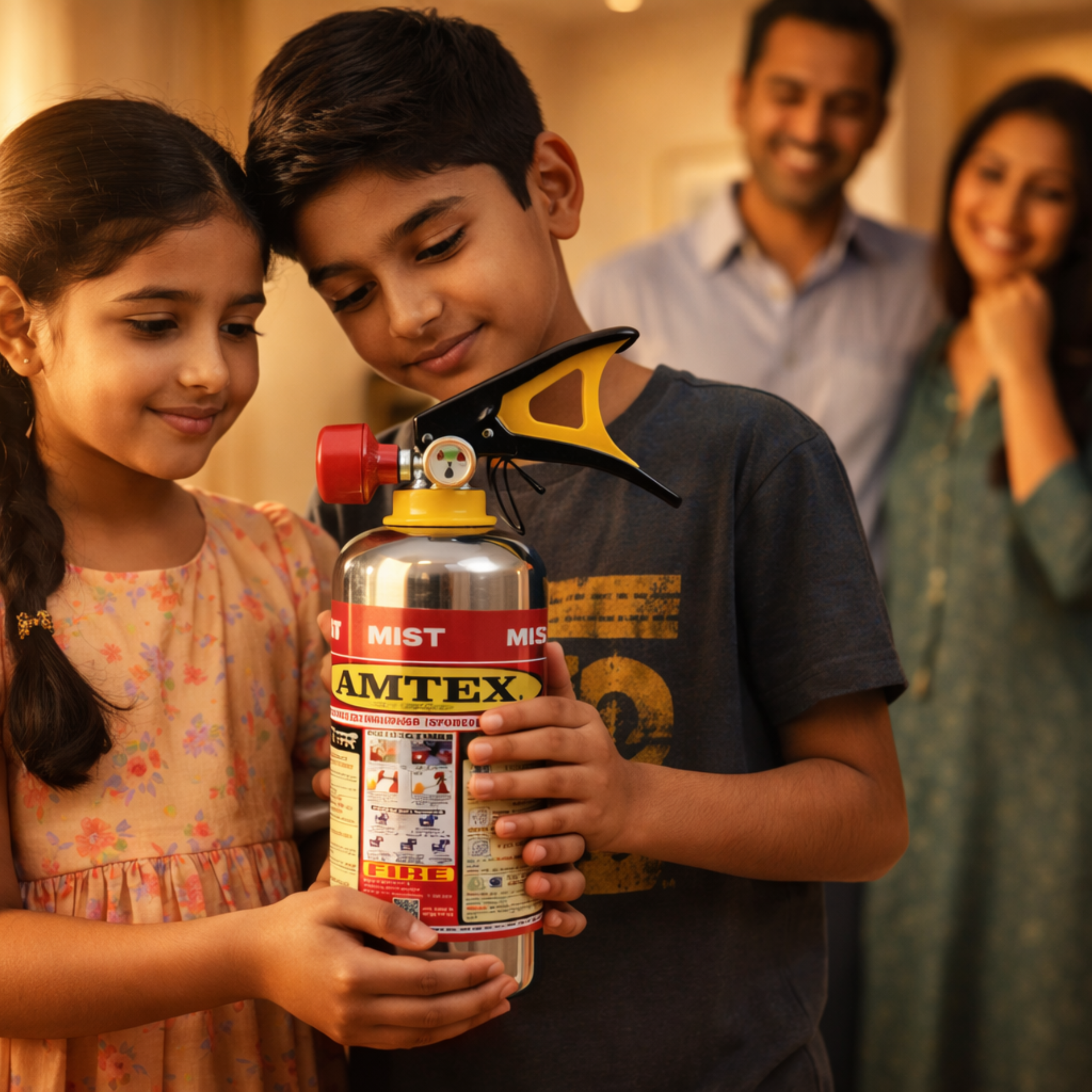 Amtex Mist Fire Extinguisher Slide 3