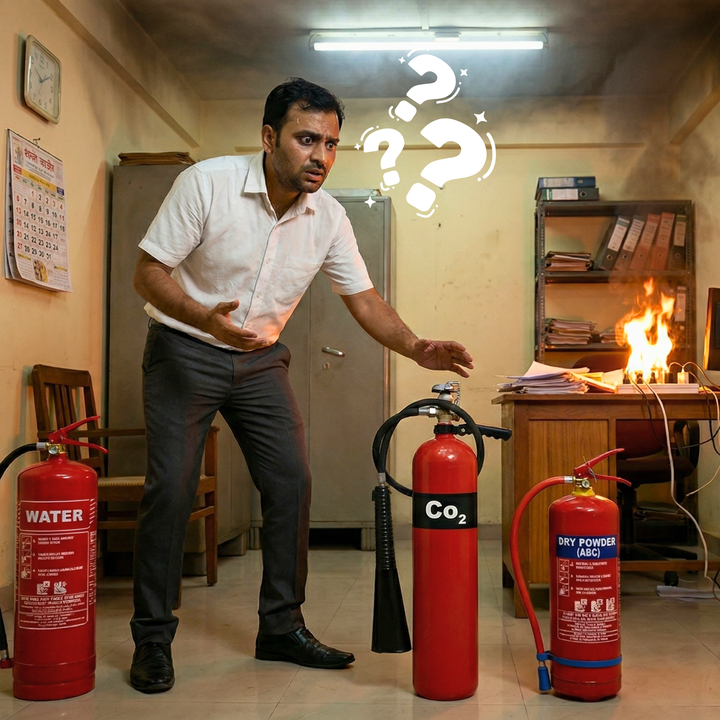 Too many extinguisher types create confusion